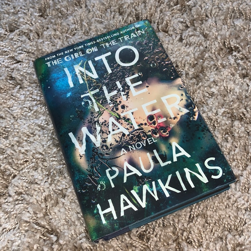 Hardcover into the water book
